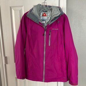 Columbia Magenta Outdoor Jacket